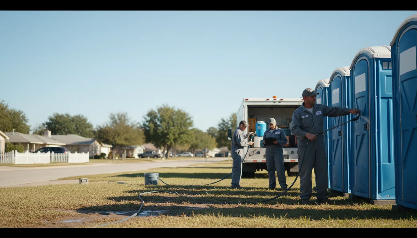 Long-Term Portable Toilet Rental in Custer, WI near me